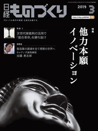 雑誌広告/電子・機械専門誌　日経ものづくりへ広告掲載