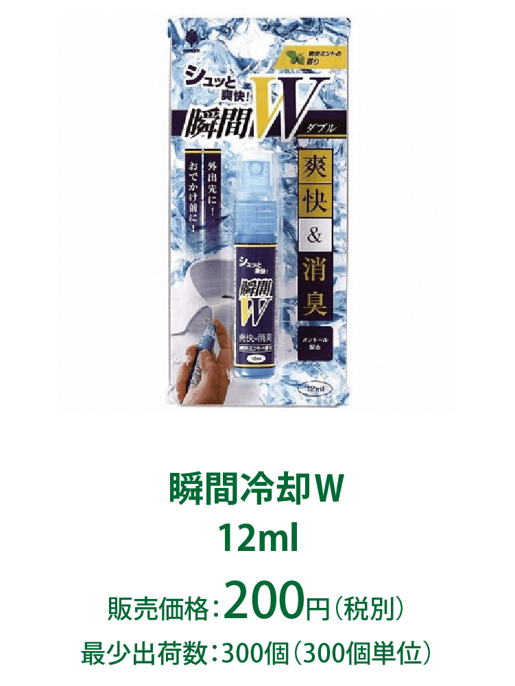 瞬間冷却Ｗ 12ml