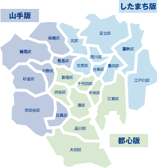 東京新聞の版別発行部数