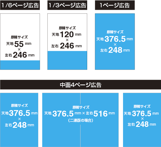 読売こども新聞広告サイズ